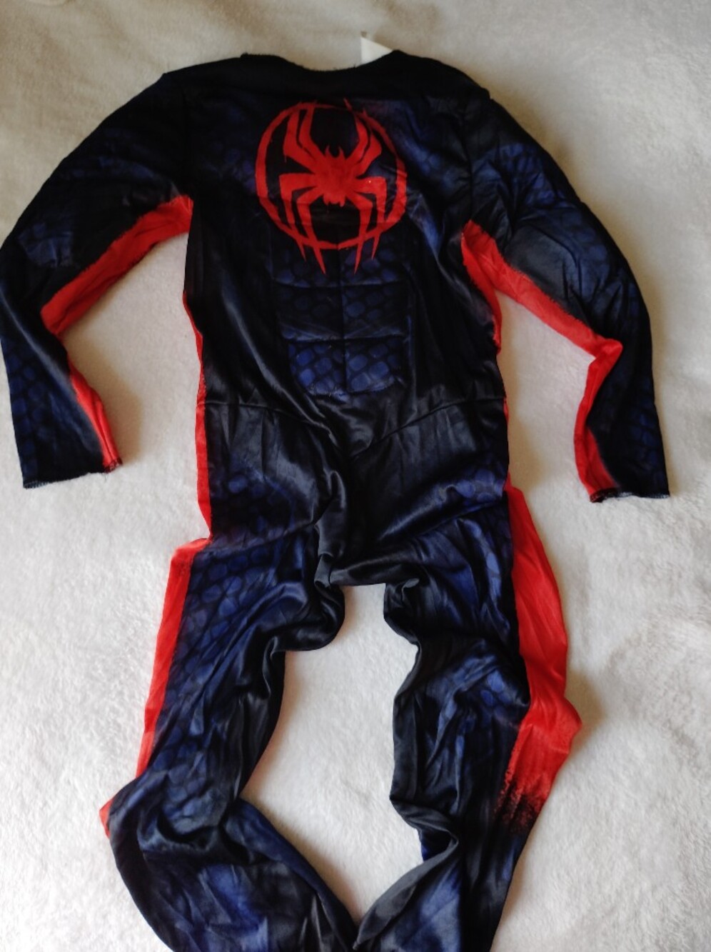 Marvel Miles Morales Spider-Man Kids Costume Jumpsuit ONLY No Mask